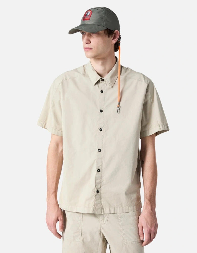 Tobin Asparagus Green Short Sleeved Shirt
