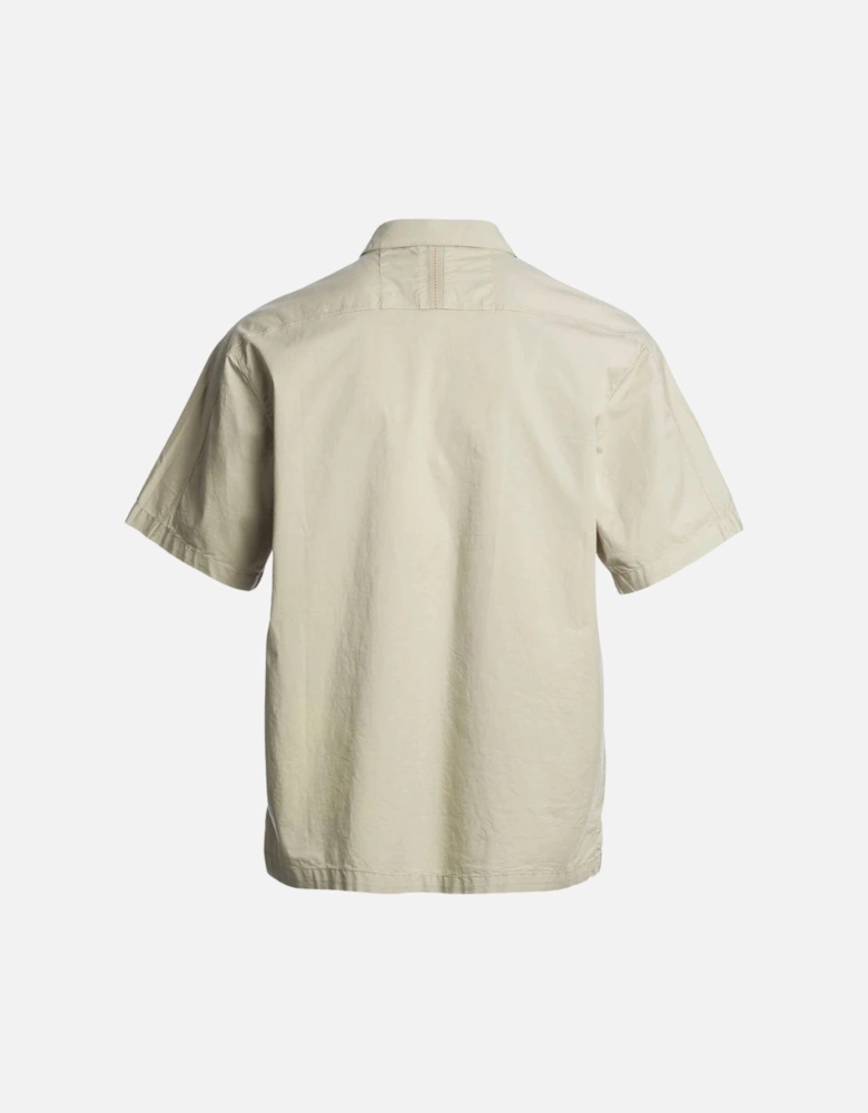 Tobin Asparagus Green Short Sleeved Shirt