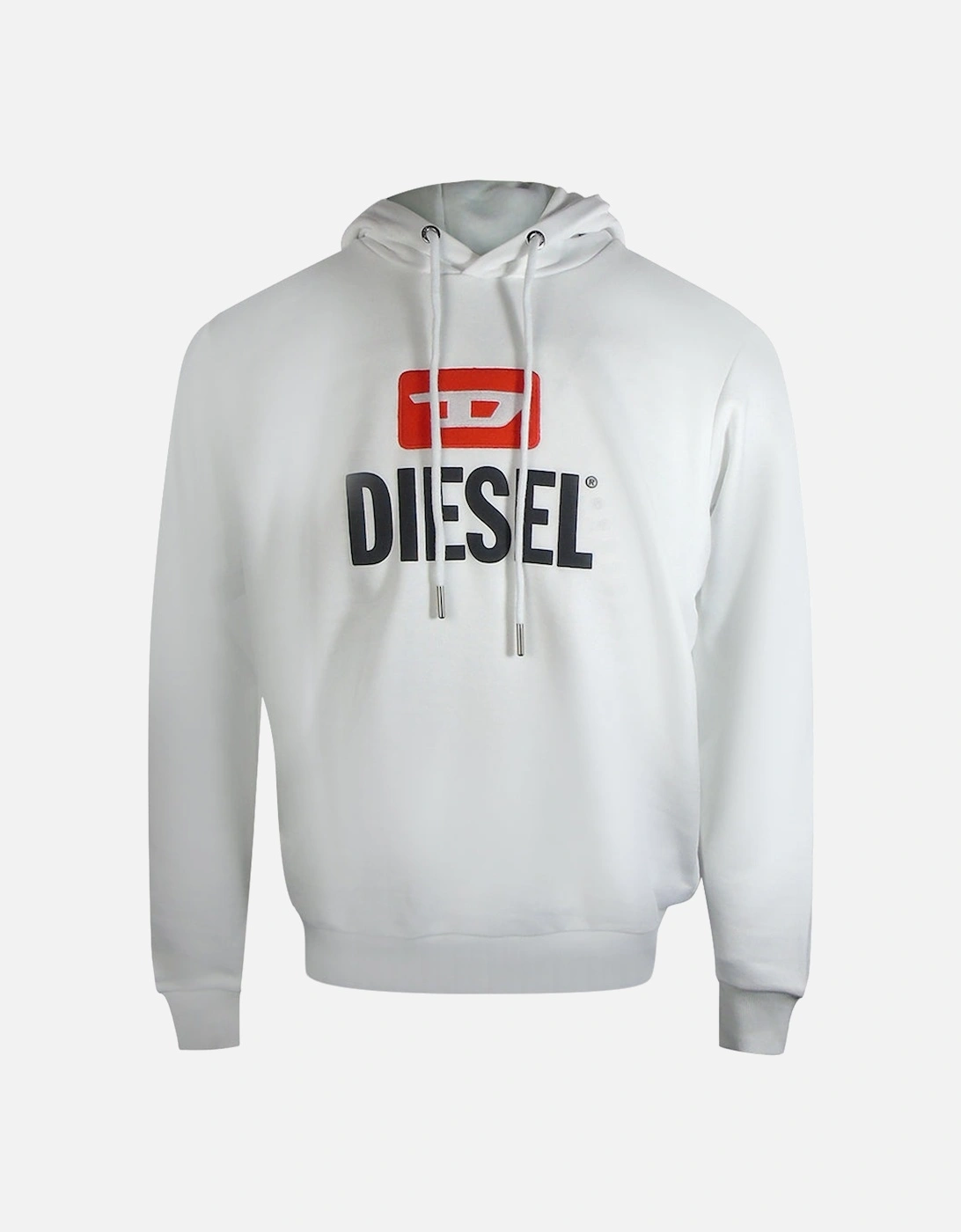 New D Logo White Hoodie, 3 of 2