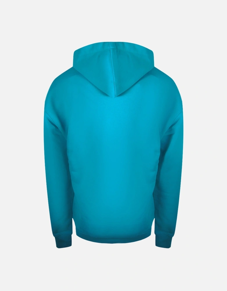 Couture Logo Turquoise Blue Hoodie