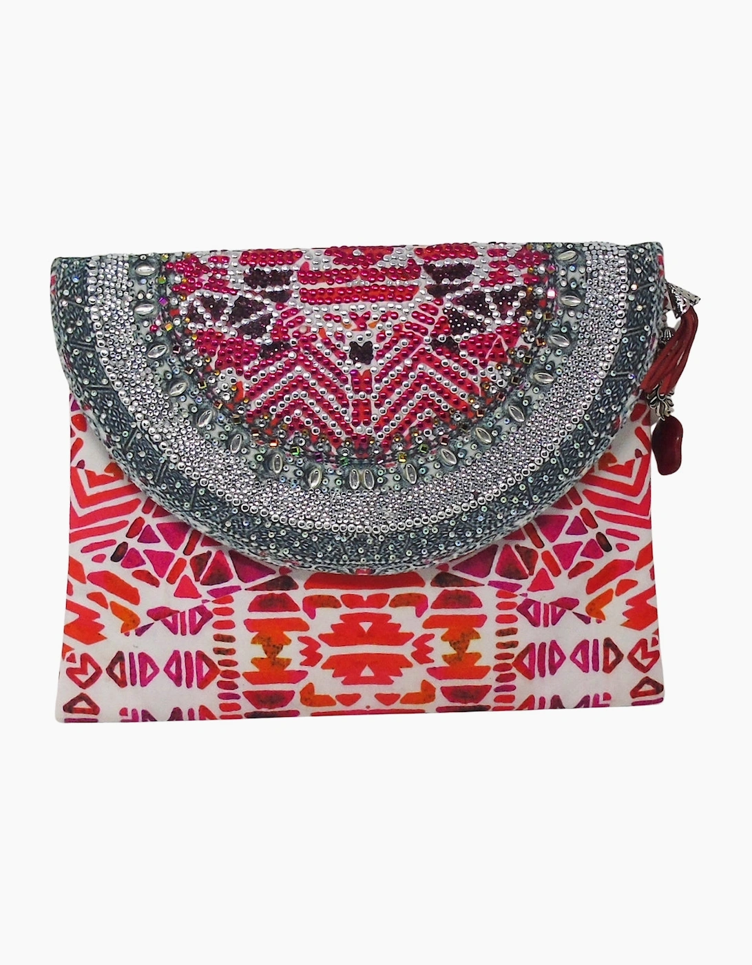Women's Inoa Fashion Shiraz/1923 Clutch Bag Womens - Red - Size: ONE size