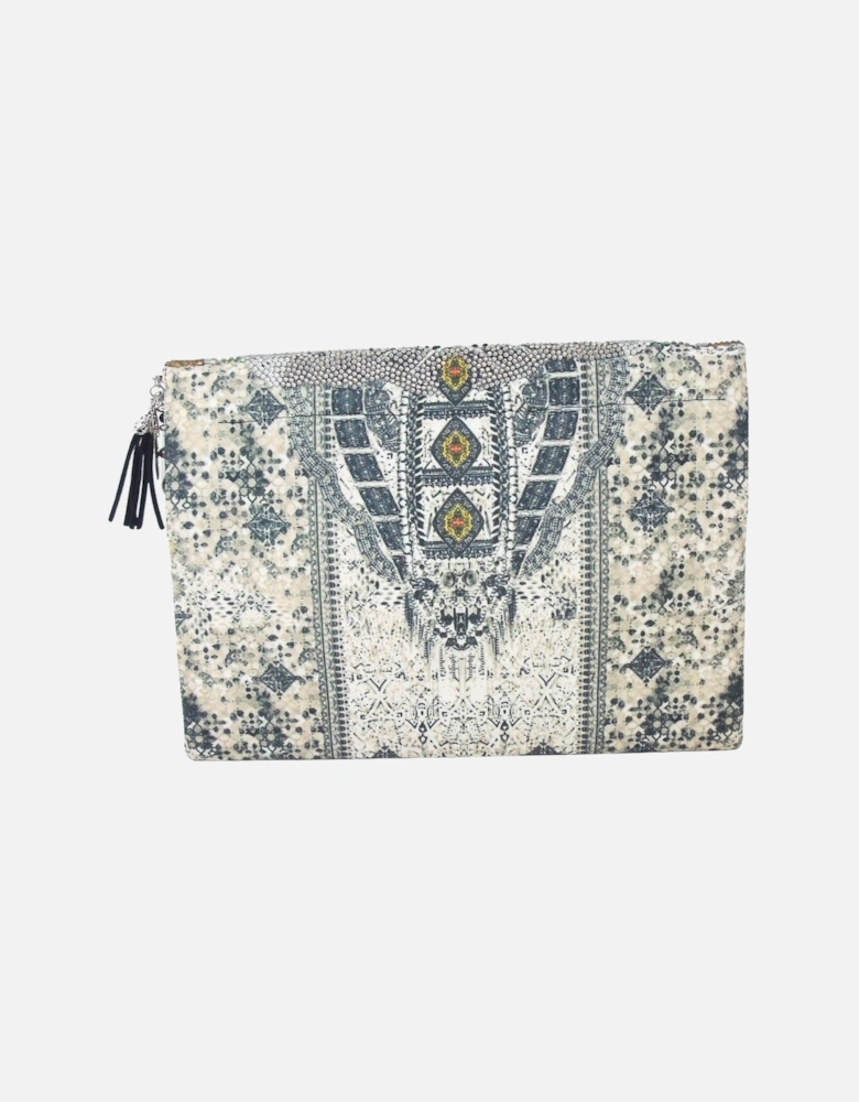 Fashion Blanco La Neve 1814 Clutch Bag Womens