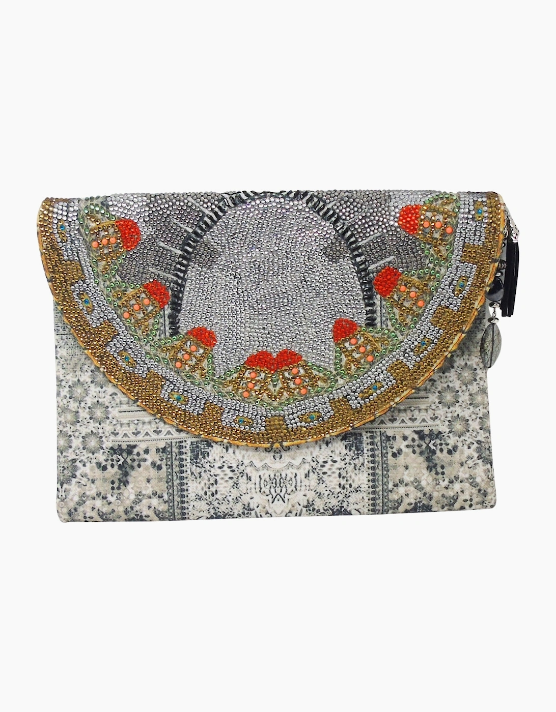 Inoa Women's Inoa Fashion Blanco La Neve 1814 Clutch Bag Womens