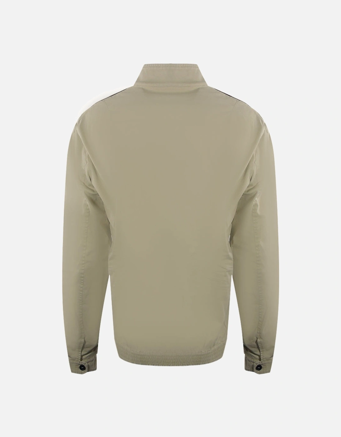 Taped Sleeves Beige Jacket