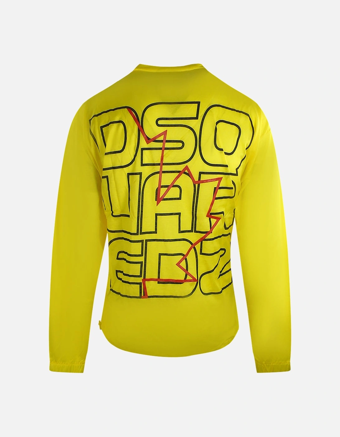 Large Logo On Back Yellow Long Sleeve T-Shirt