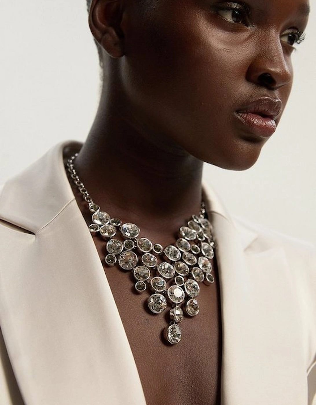 Crystal Statement Necklace, 2 of 1