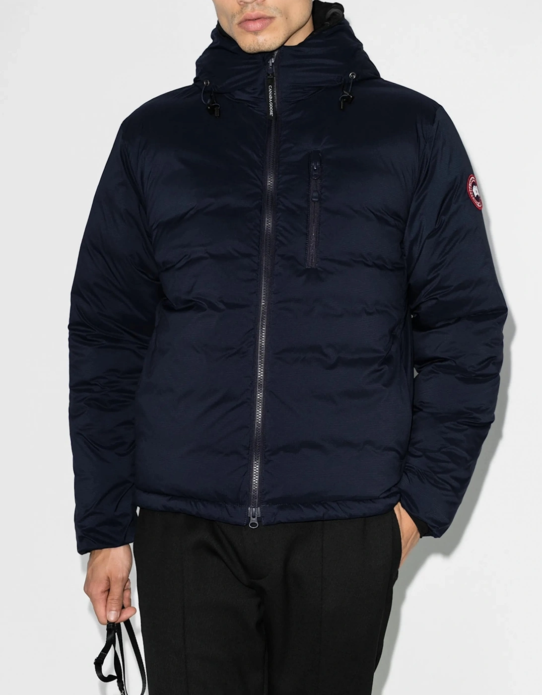 Lodge Hooded Jacket Navy