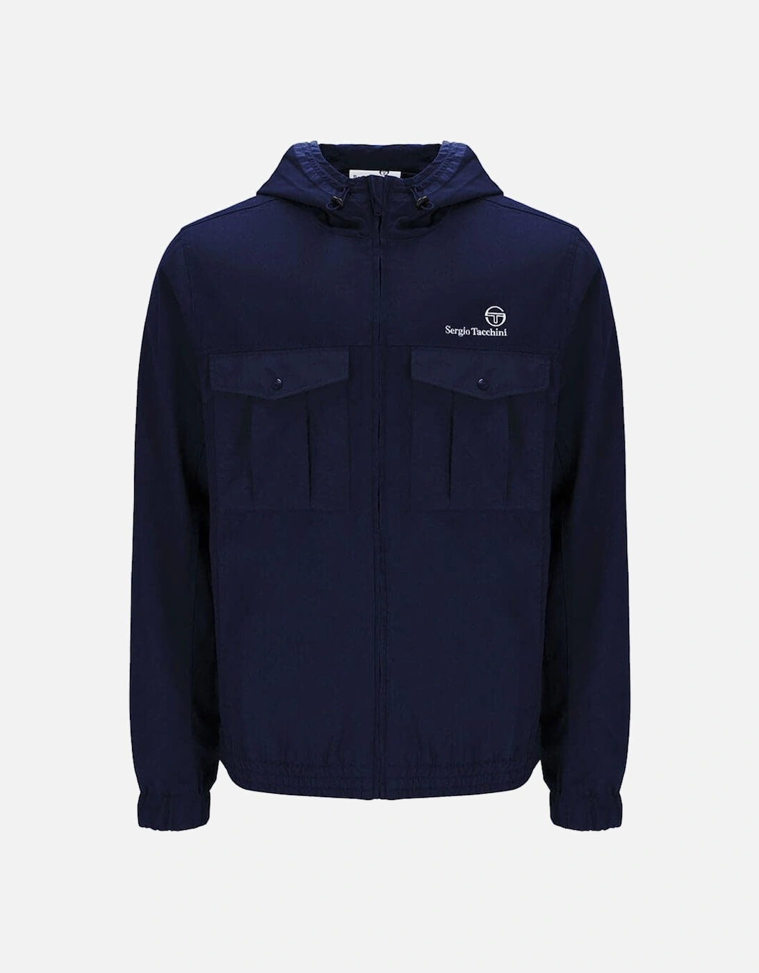 Mens Dario Hooded Jacket - Maritime Blue, 3 of 2