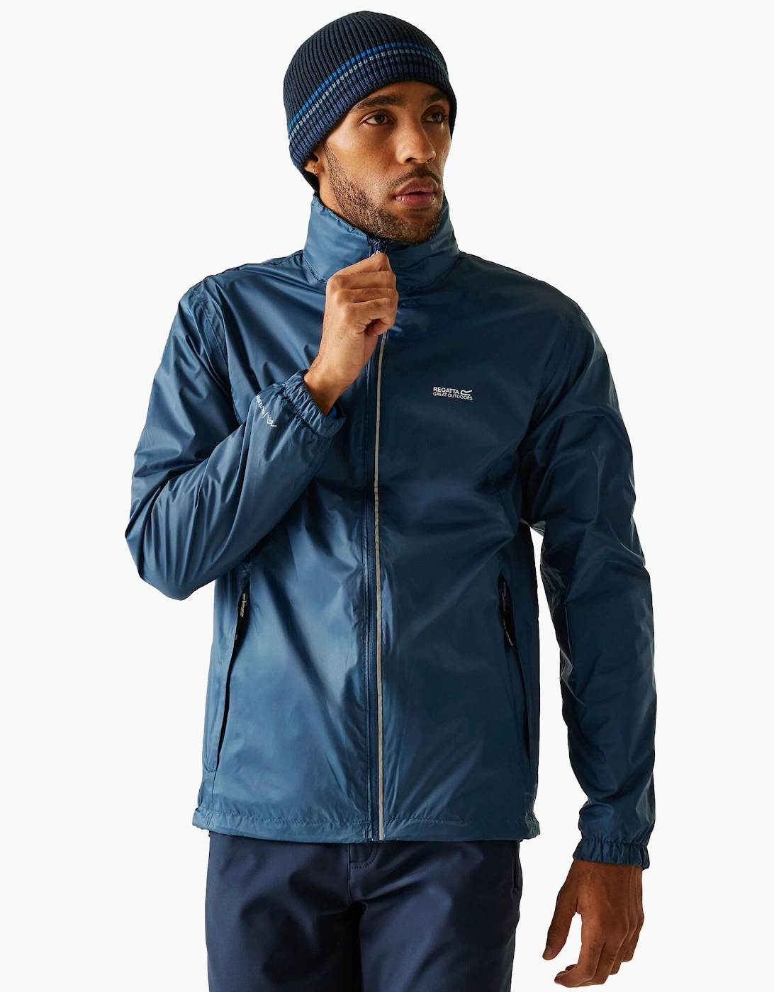 Regatta Men's Navy Lyle Iv Waterproof Hooded Jacket 44/Regular Xxl