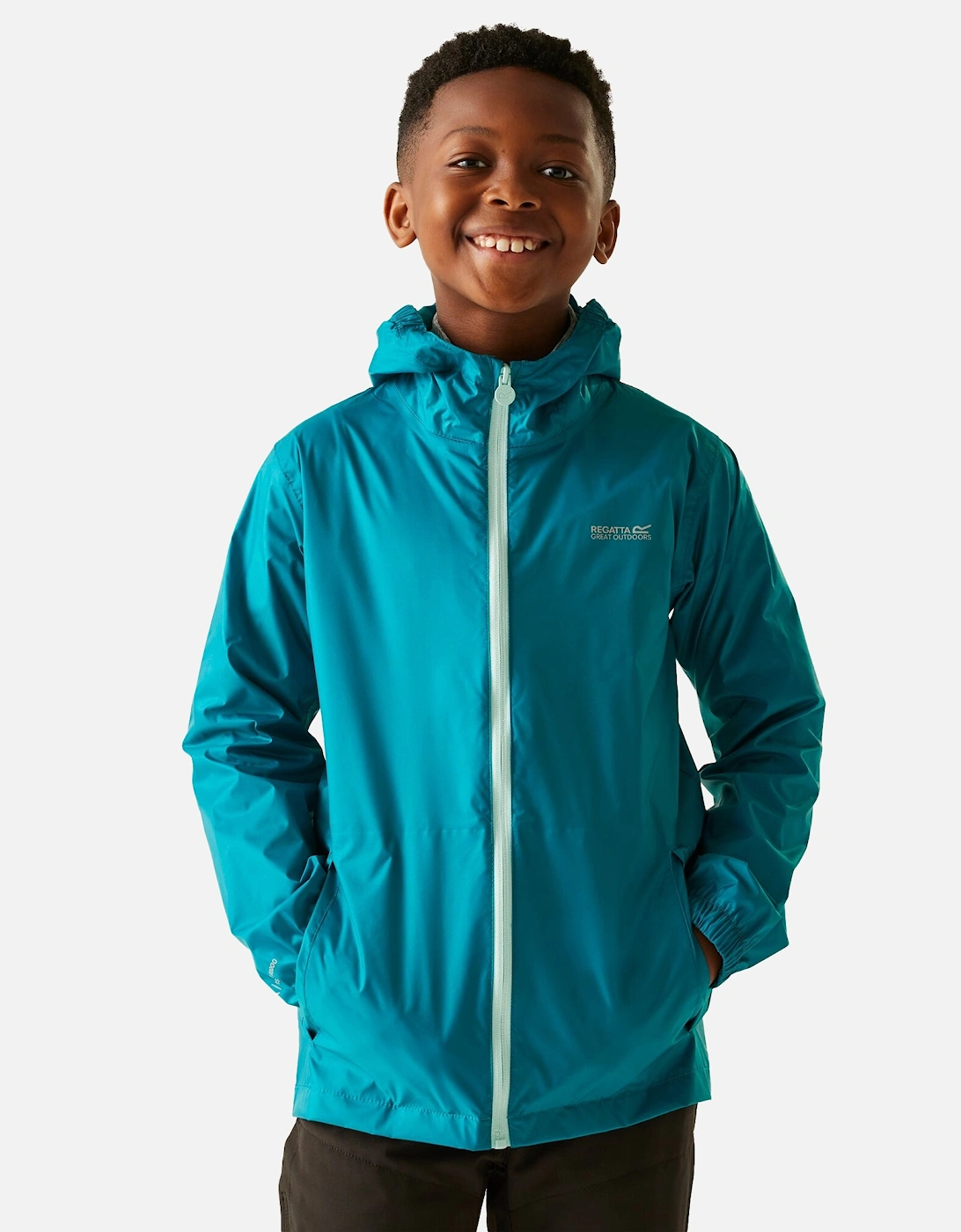 Great Outdoors Childrens/Kids Pack It Jacket III Waterproof Packaway Black