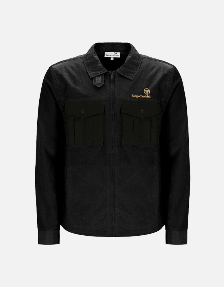 Mens Luciano Shacket - Black