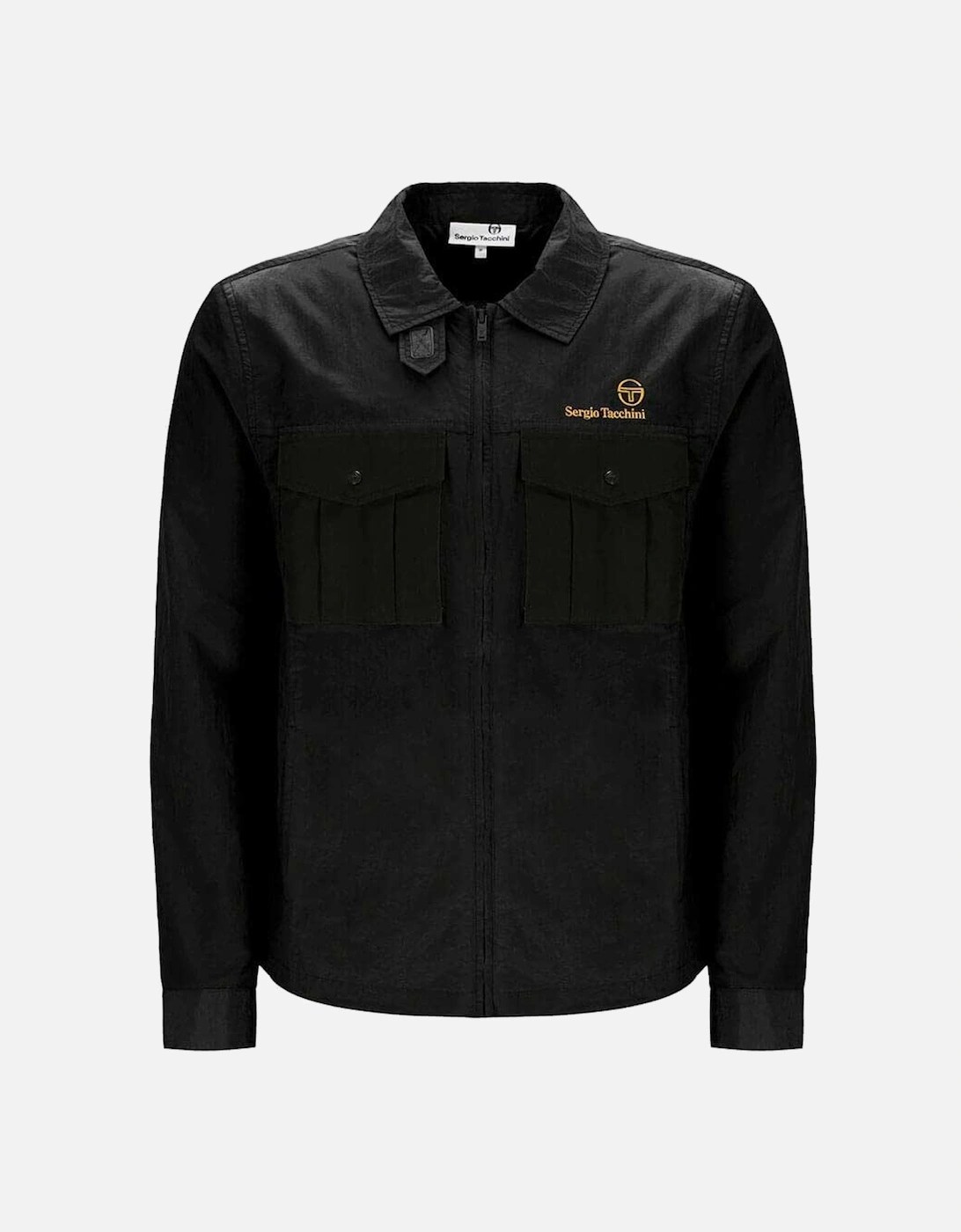 Mens Luciano Shacket - Black, 4 of 3