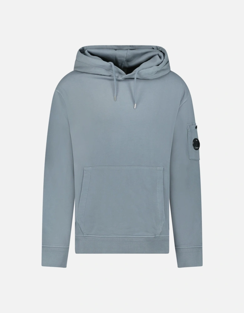 Lens Diagonal Raised Hooded Fleece Stormy Weather