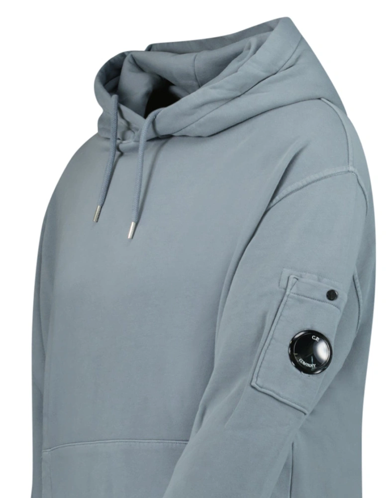 Lens Diagonal Raised Hooded Fleece Stormy Weather