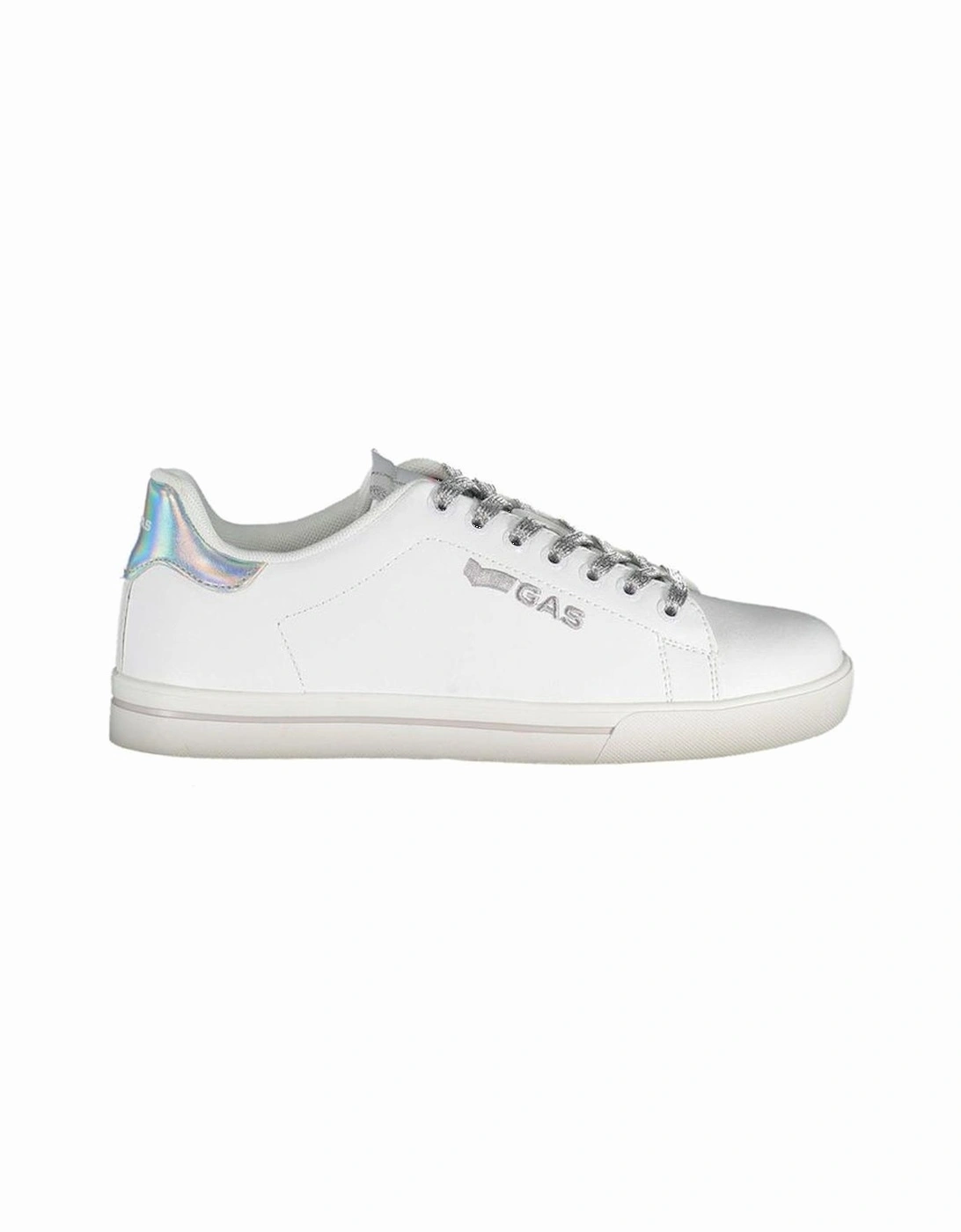 Sporty Lace-Up Shoes with Contrasting Details Women - White Sneakers, 4 of 3