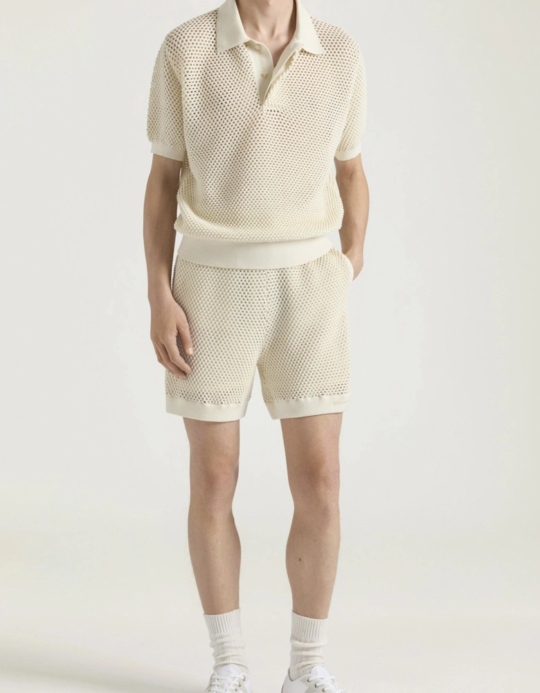 Cotton Polo Shirt Cream