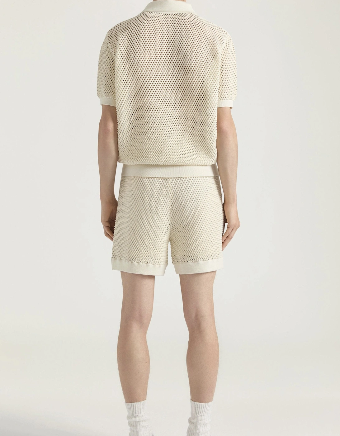 Cotton Polo Shirt Cream