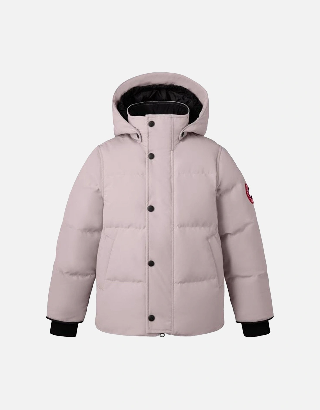 Kids Snowy Owl Parka Rose, 4 of 3