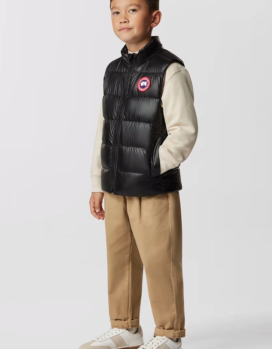 Kids Crofton Gilet Black