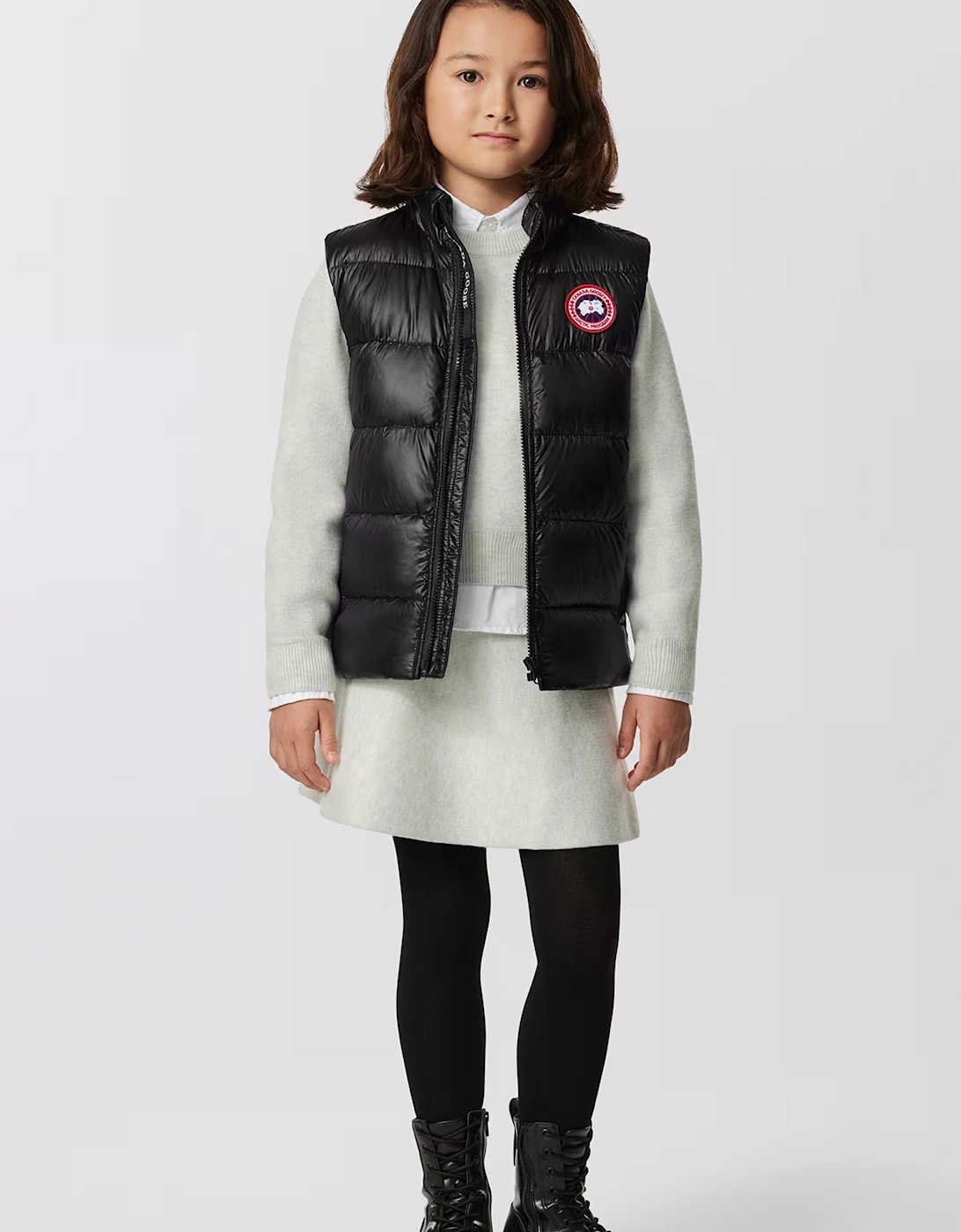 Kids Crofton Gilet Black