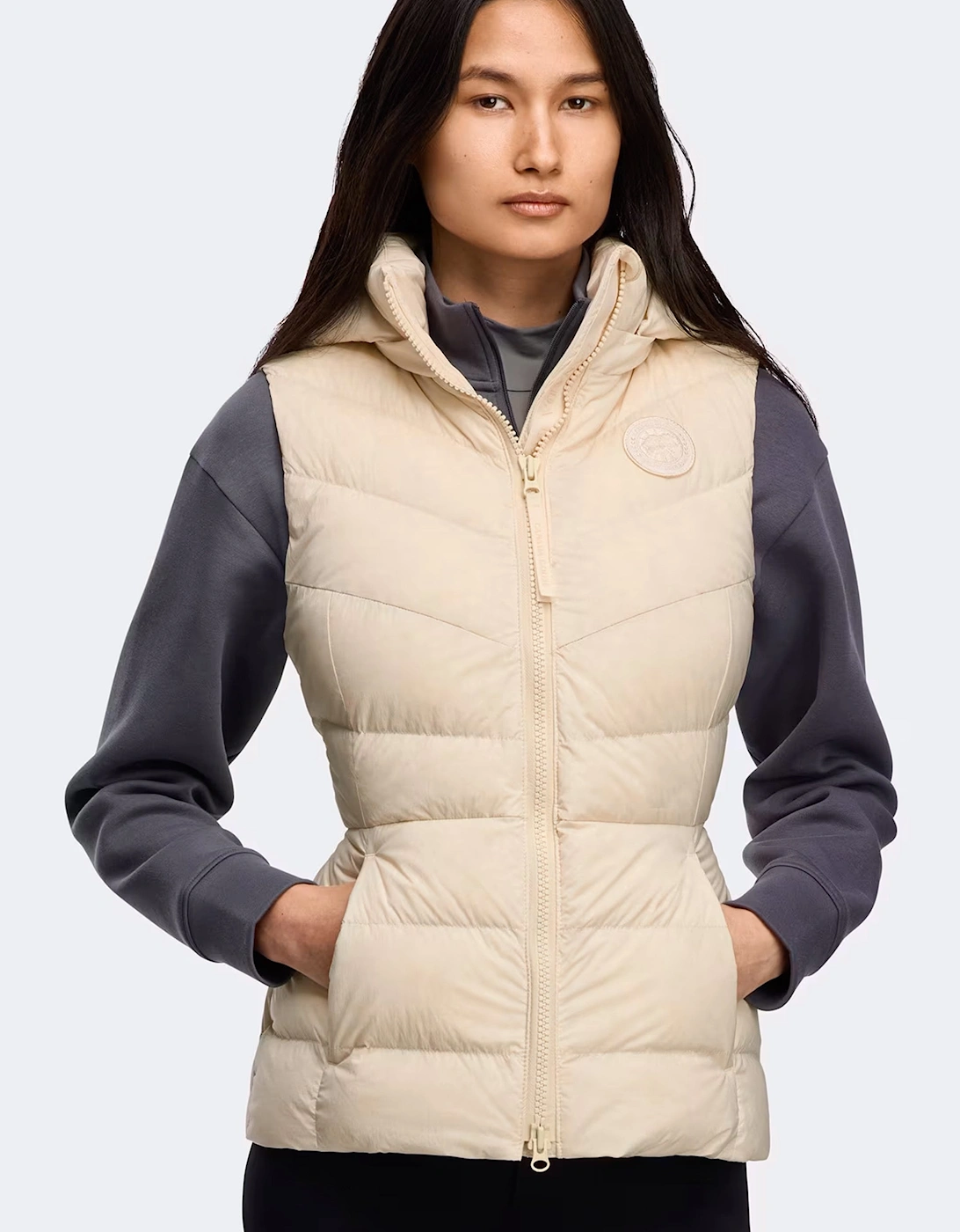 Womens Clair Gilet TD Beige