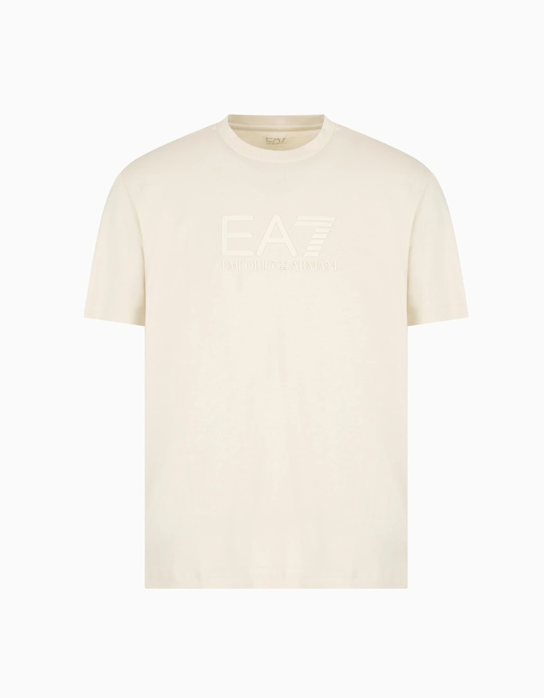 Embossed Large Logo T-Shirt - Almond Milk, 4 of 3