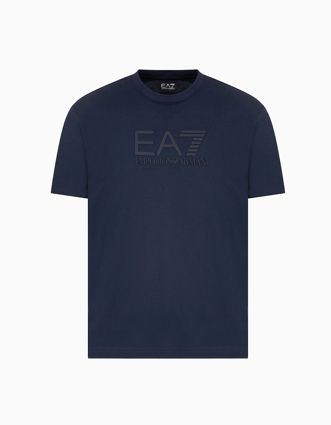 Embossed Large Logo T-Shirt - Navy, 4 of 3