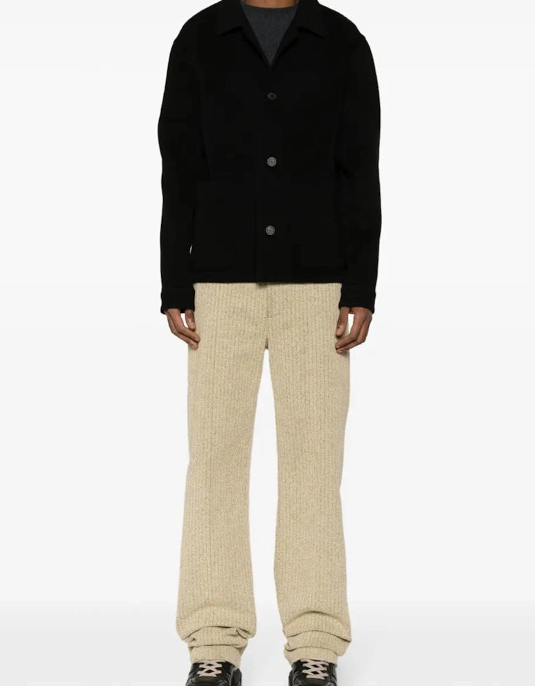 Double Face Jacket Black