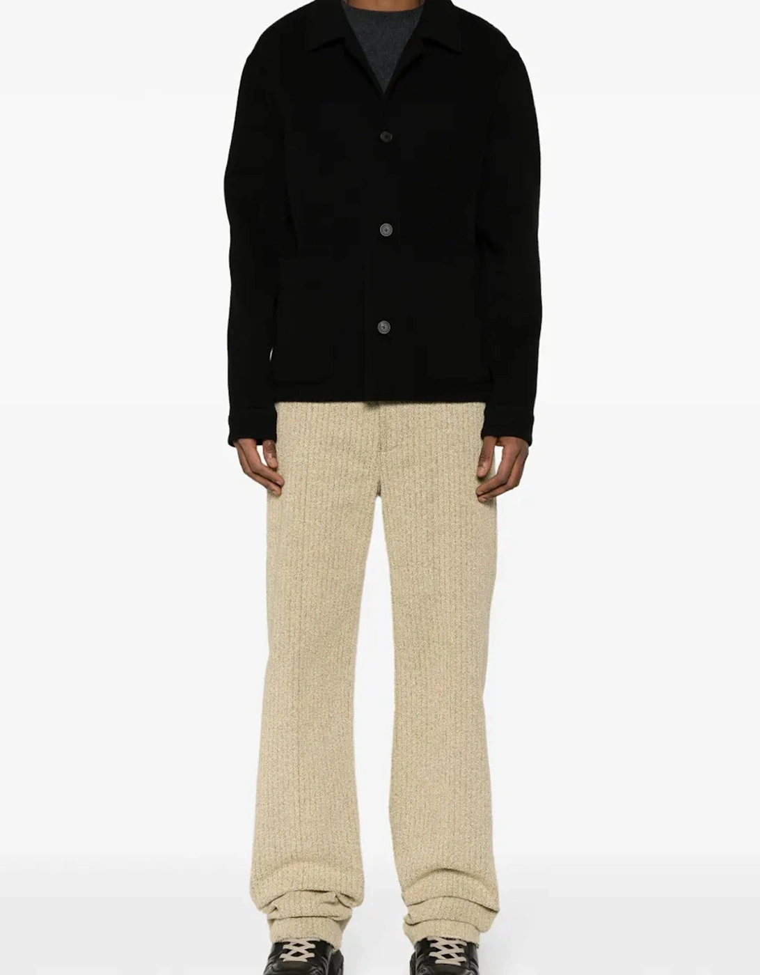 Double Face Jacket Black