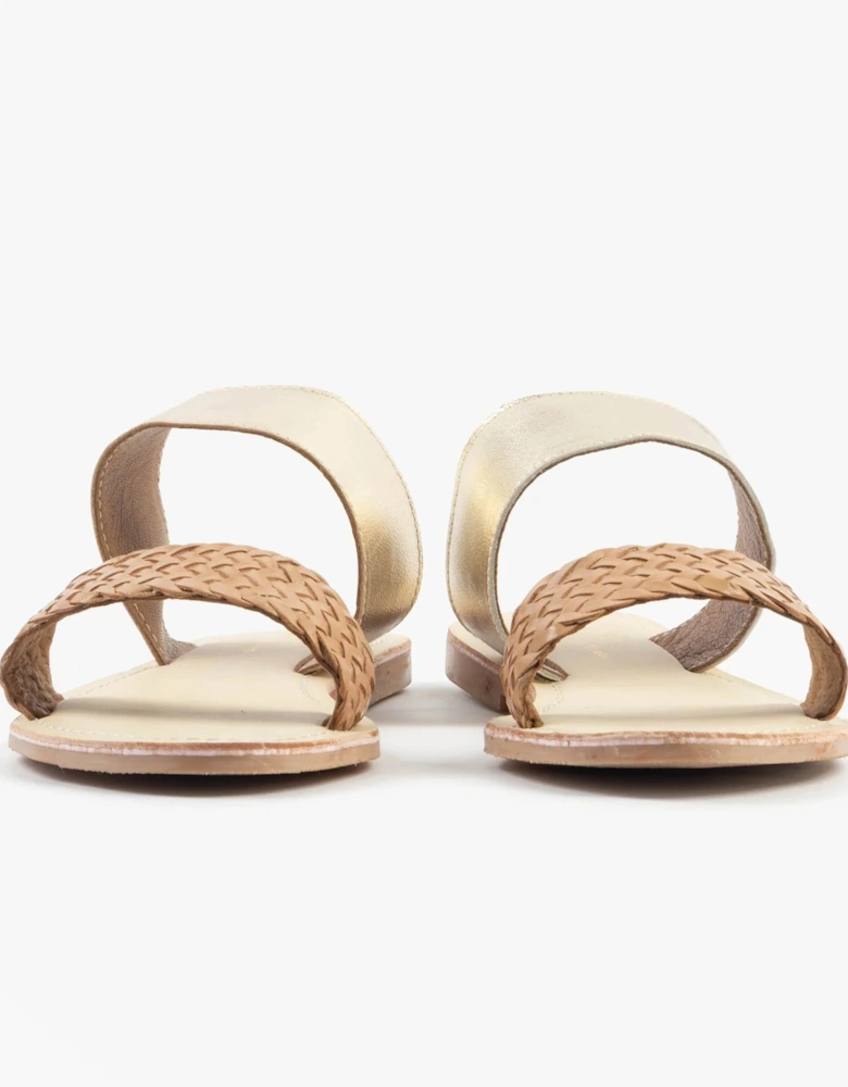 AMELIA Womens Sandals Gold