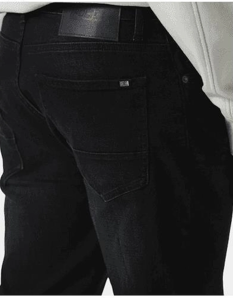 TODD 935 Regular Fit Black Jeans