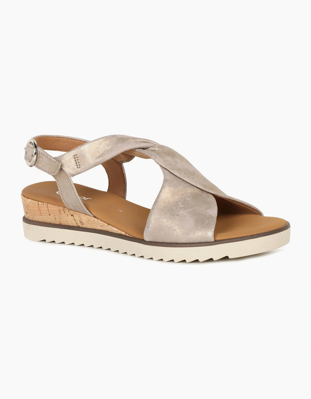 Gabor Women's Rich Womens Sandals - Tan - Size: 5.5