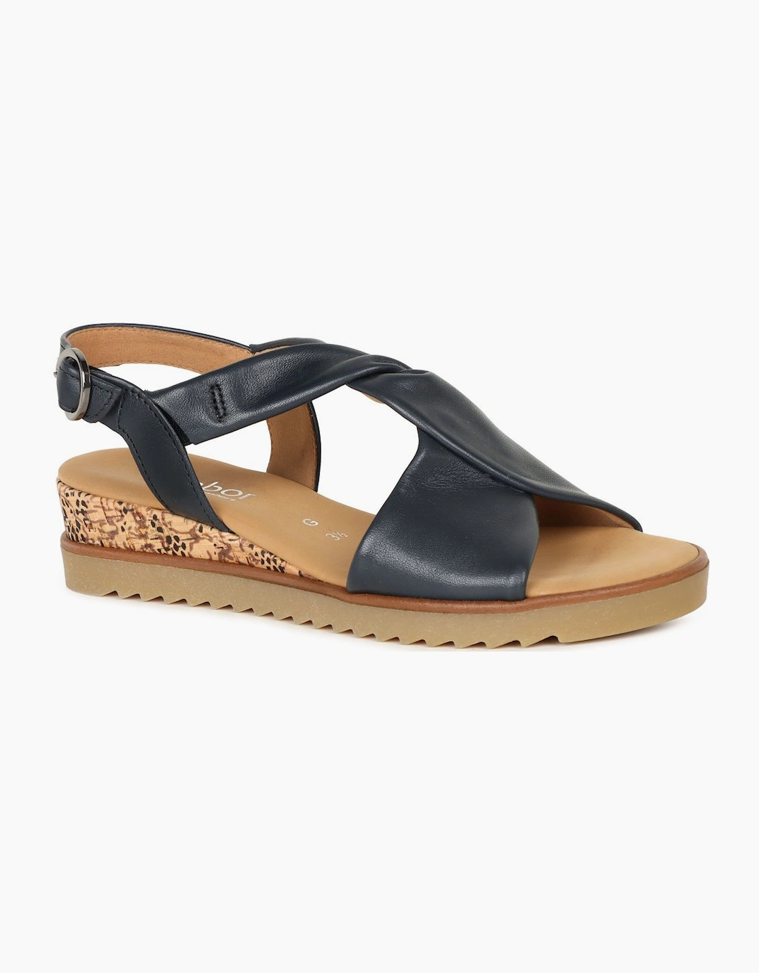 Gabor Women's Black Rich Sandals  Size 5