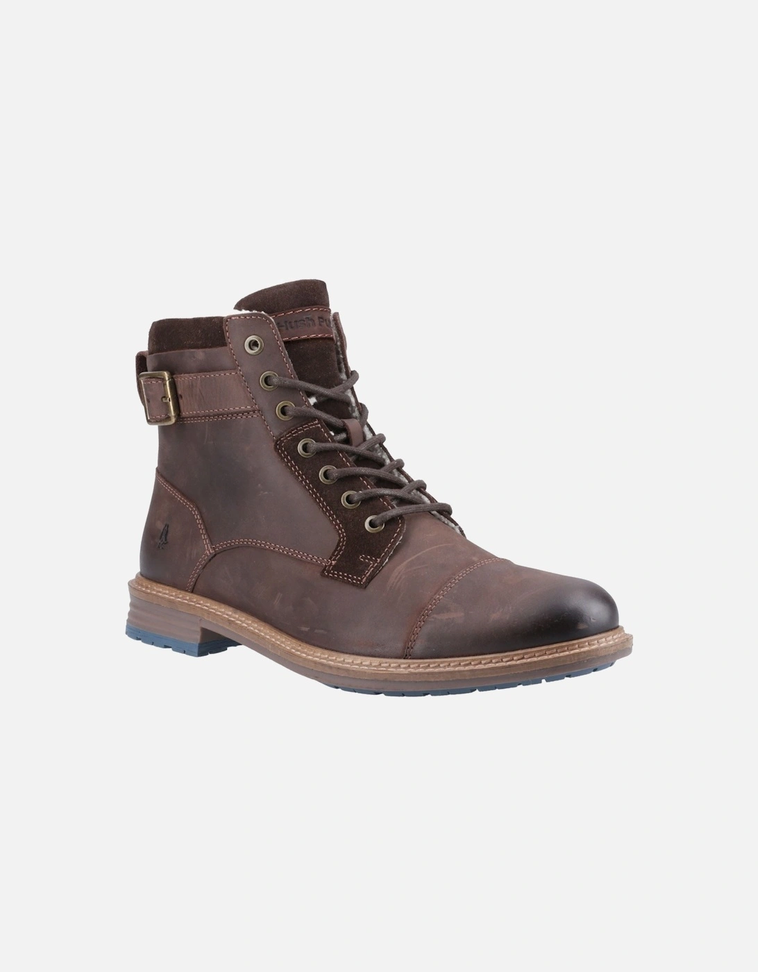 Jordan Leather Men's Brown Ankle Boots, 6 of 5