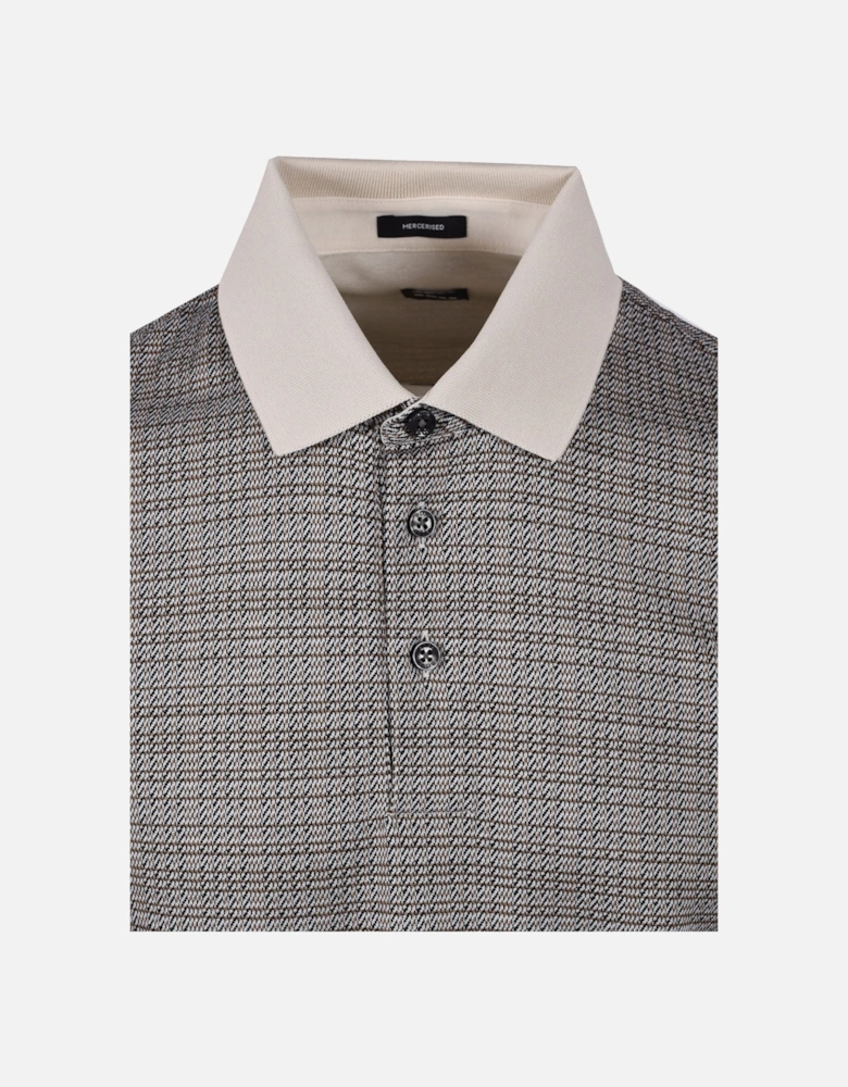 Boss Black H-Parris Polo Shirt Open White