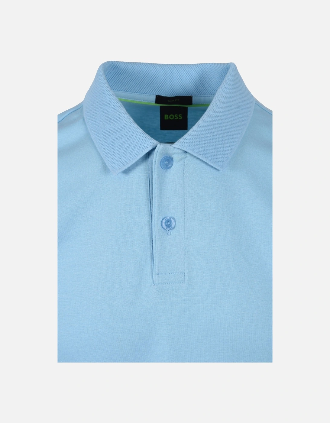 Boss Green Polo Zone Light Pastel Blue