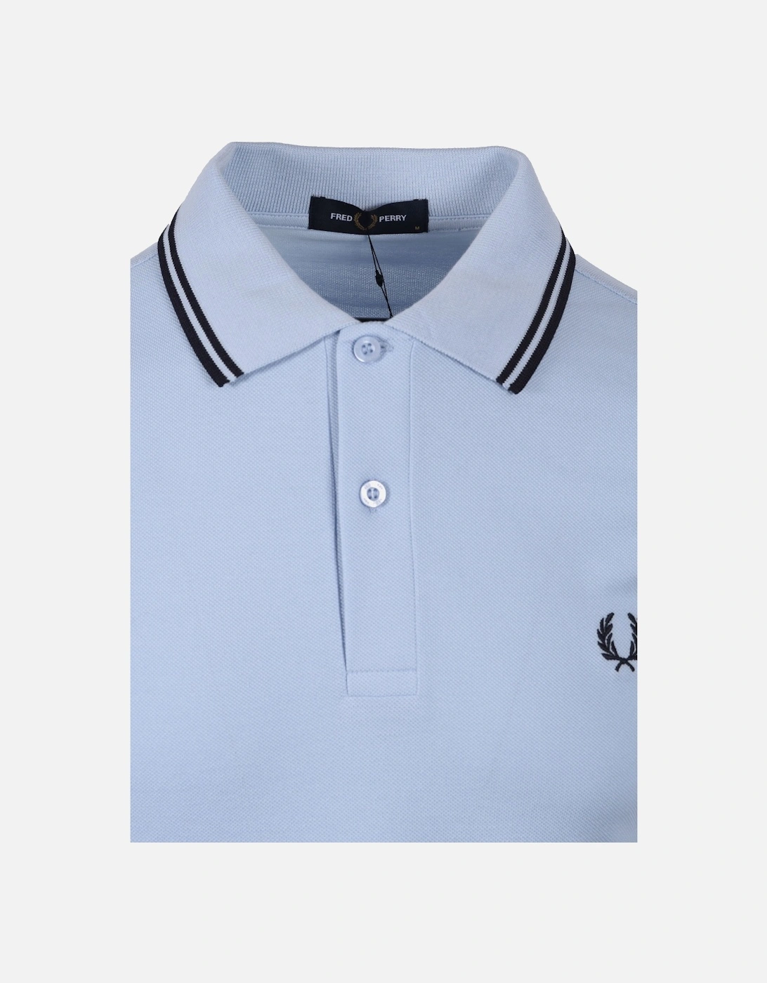 Twin Tipped Polo Shirt Light Smoke/Navy