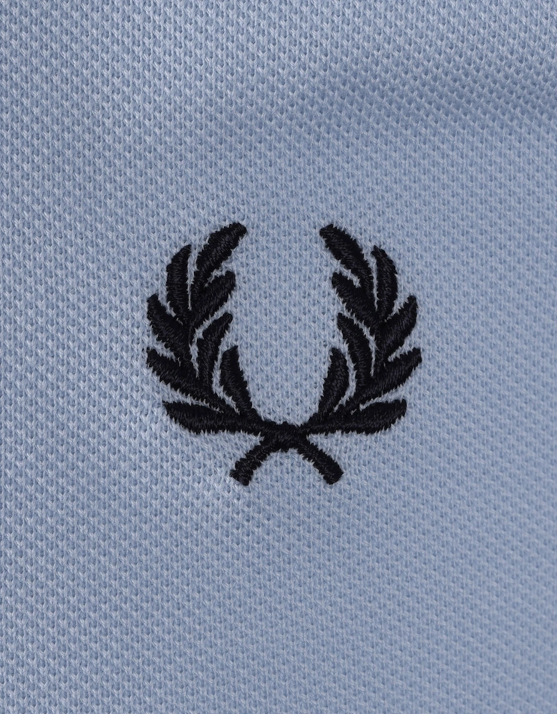 Twin Tipped Polo Shirt Light Smoke/Navy