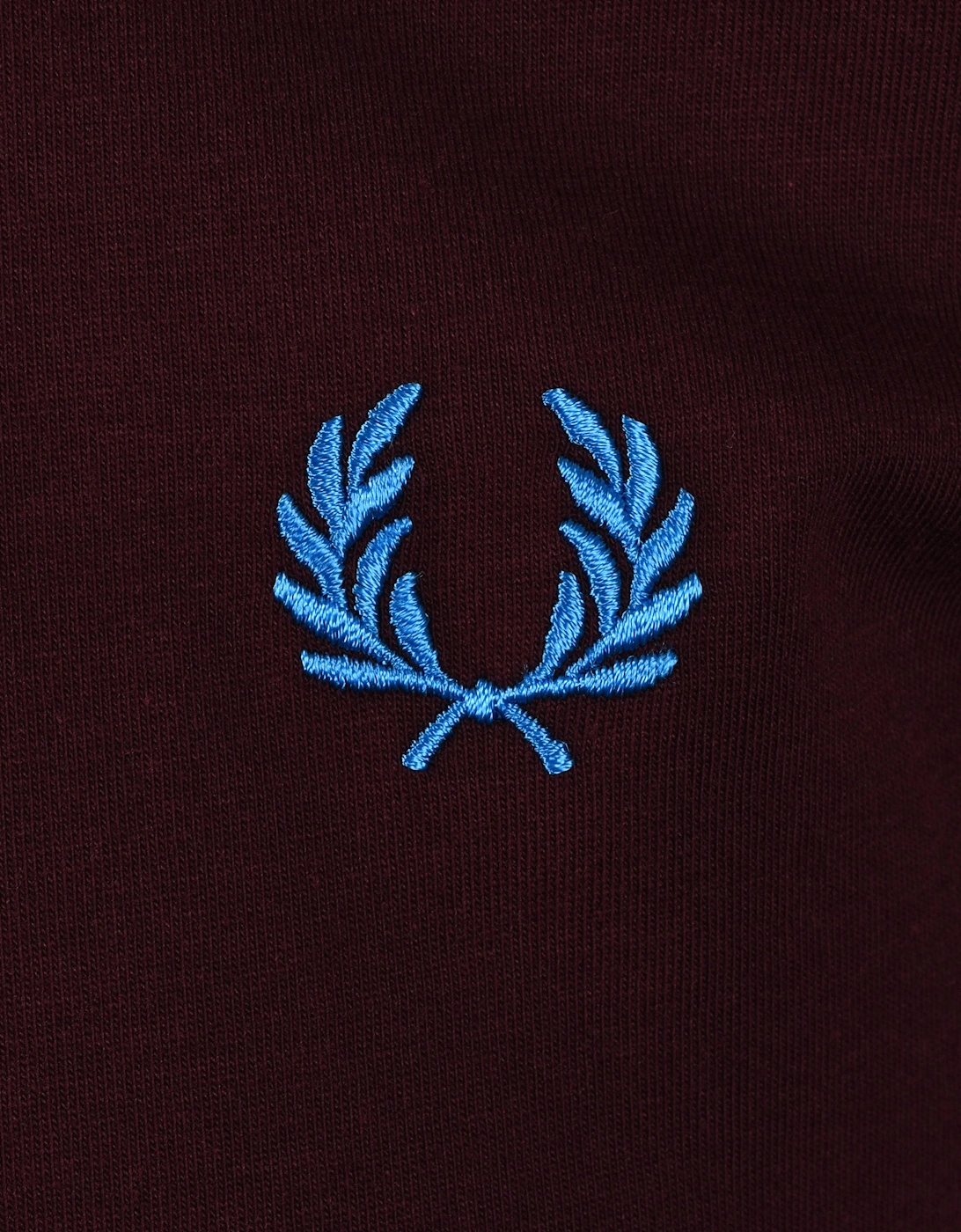 Twin Tipped T-Shirt Oxblood/Ecru/Court Blue