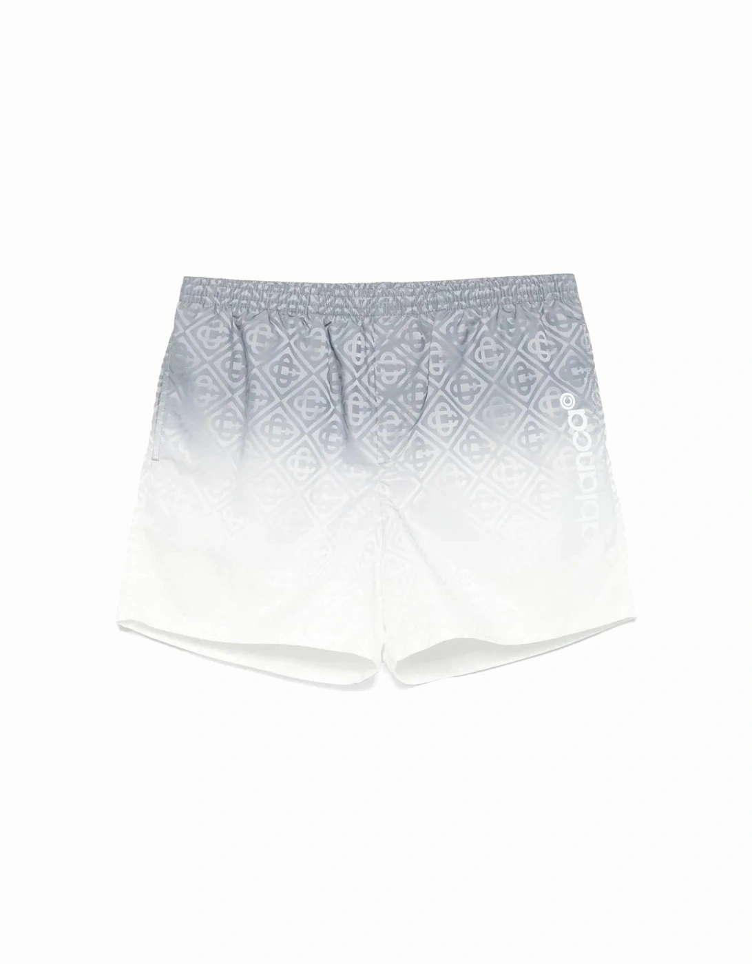 Jacquard Gradient Swim Shorts Gray, 2 of 1