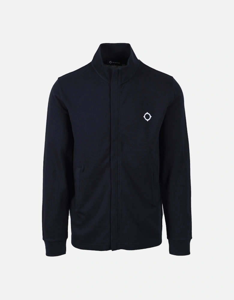 Pique Full Zip Ink Navy