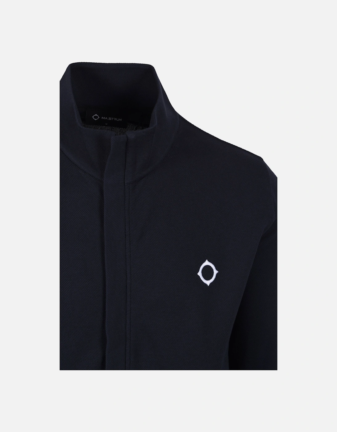 Pique Full Zip Ink Navy