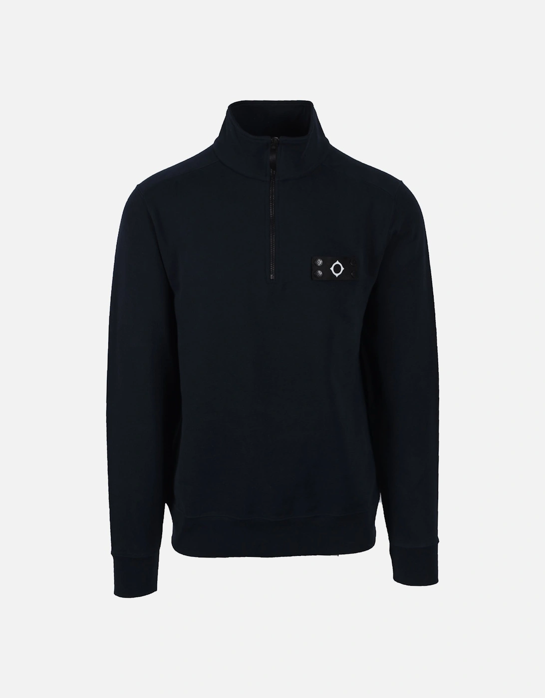 Half Zip Sweatshirt Ink Navy, 5 of 4