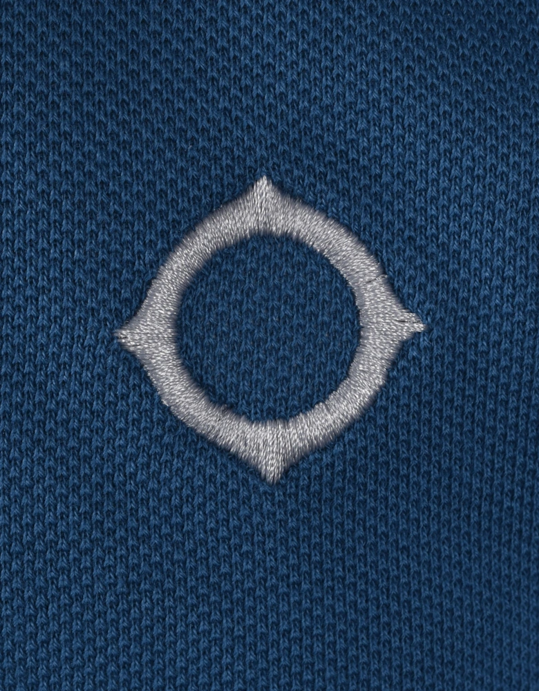 SS Pique Polo Shirt Midnight