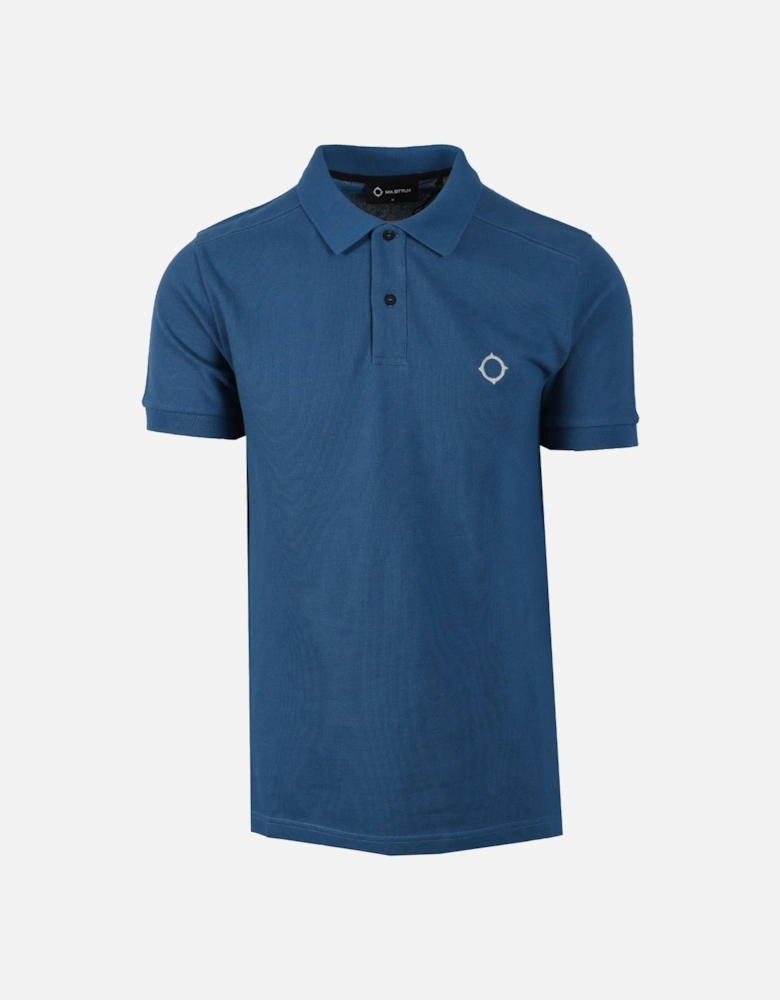 SS Pique Polo Shirt Midnight