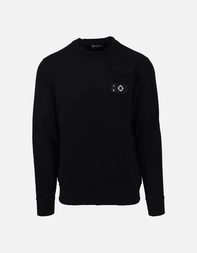 Neo Crew Sweatshirt Jet Black
