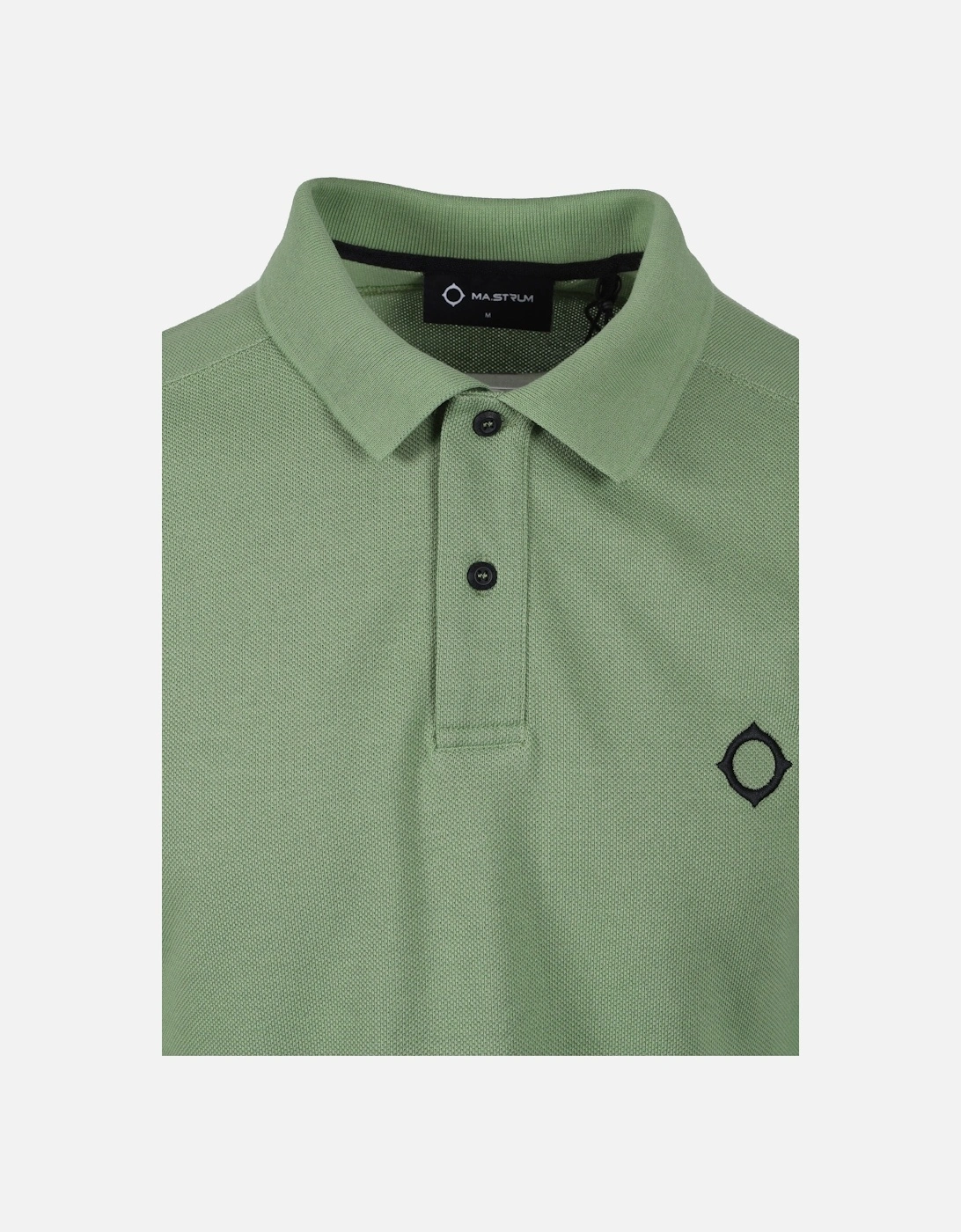 SS Pique Polo Shirt Sage