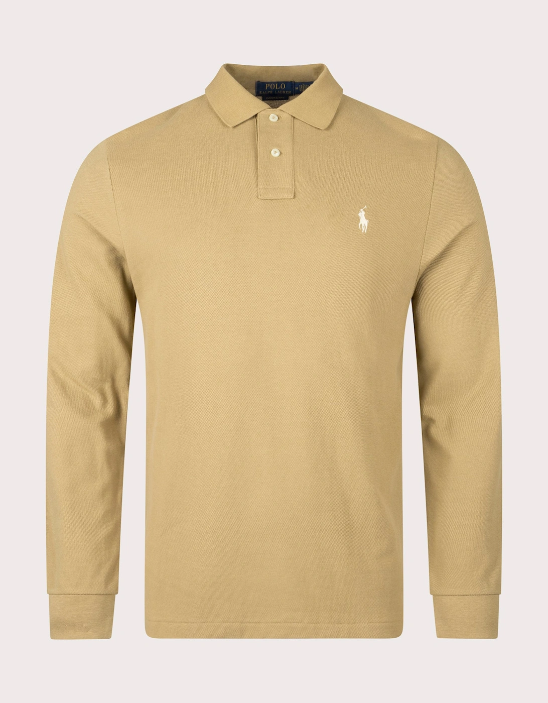 Custom Slim Fit Long Sleeve Polo Shirt, 4 of 3