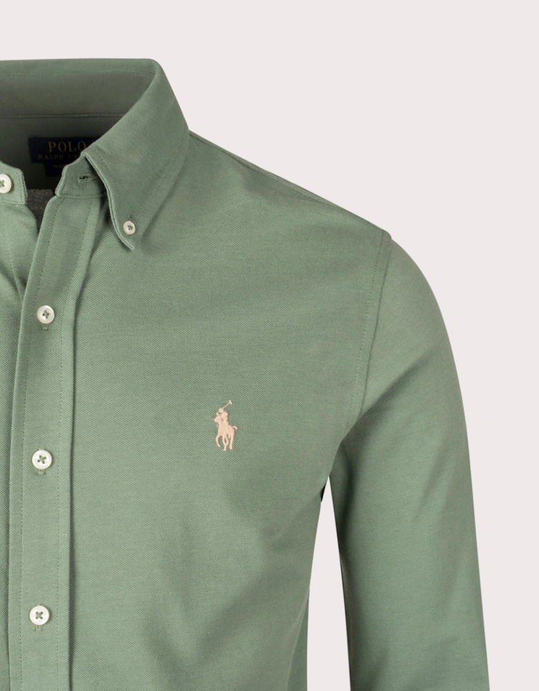 Relaxed Fit Featherweight Mesh Shirt