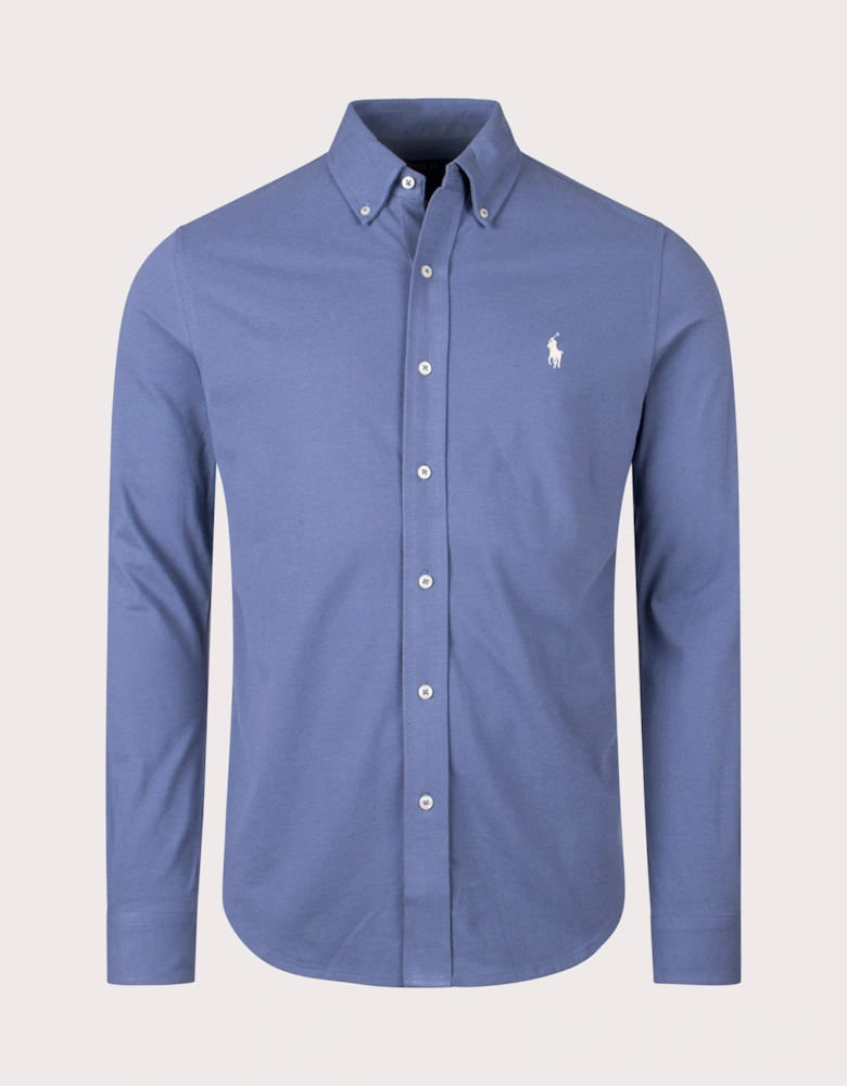 Relaxed Fit Featherweight Mesh Shirt
